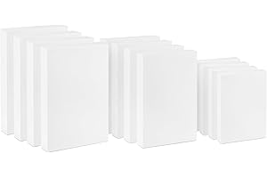 Hallmark White Gift Boxes, Assorted Sizes (12 Boxes with Lids: 4 Small 11", 4 Medium 14", 4 Large 16") for Birthdays, Christm