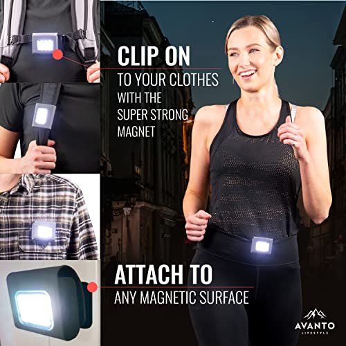 Avanto Lifestyle Clip On Flashlight Classic, Original, 200 Lumen LED