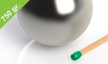 Kugelmagnet aus Neodym 26 mm, verchromt, N38, großer und starker Kugelmagnet