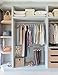 JS HANGER Skirt Hangers Non-Slip Wooden Collection Slack hangers, Walnut Finish, 10-Pack