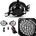 AKKON - For 2002-2009 Dodge Ram Pickup Truck Hyper White Full LED Fog Lights Lamp w/Switch + Wiring Harness