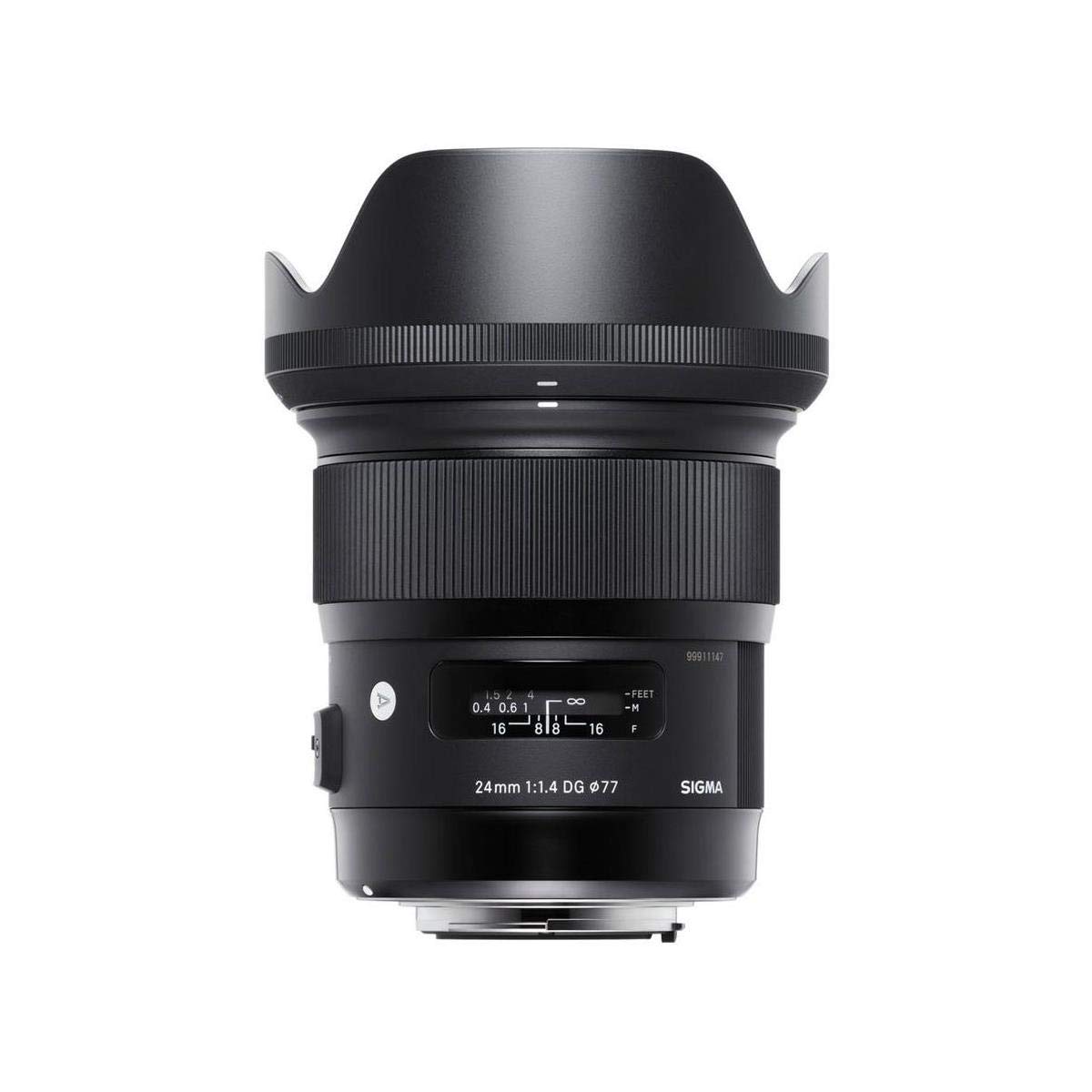 Sigma 401101 24 mm f/1.4 DG Art Lens for Canon Mount, Black