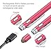 Evach Rose Red Active Stylus Pen for iPad, 1.5mm Ultra Fine Tip, Compatible With Apple and iPhone, Samsung Tablets