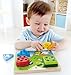 Award Winning Hape Build-A-Bug Wooden Toddler Sorter Learning Puzzle
