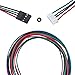 UEETEK 4 Pcs Bipolar Stepper Motor Cables 100 cm Long for NEMA 17 Used in Reprap 3D Printers CNC Machines