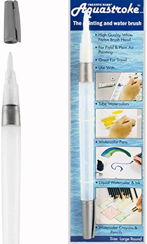 Aquastroke Artist Watercolor Water Soluble Paint Brush Pen- Round Large