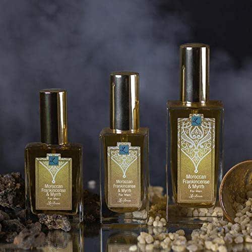 Moroccan Frankincense and Myrrh Cologne for Men by LaBron Handmade