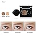Turelifes Eyebrow Gel Brow Cushion Natural Eyebrow Powder Waterproof with Dark Brown and Light Brown for Perfect Brow