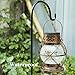 Go2garden Solar Lantern Outdoor Hanging Garden Lights, Decorative Rainbow Lamp Metal&Glass for Patio Tabletop Decorations (3 Lumens)