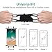 Bike Mount, Universal Bicycle Phone Holder, Adjustable Silicone Handlebar Mount for iPhone 11 Pro Max/8/7/6 Plus, Samsung Galaxy S9/S8 Plus 4.5