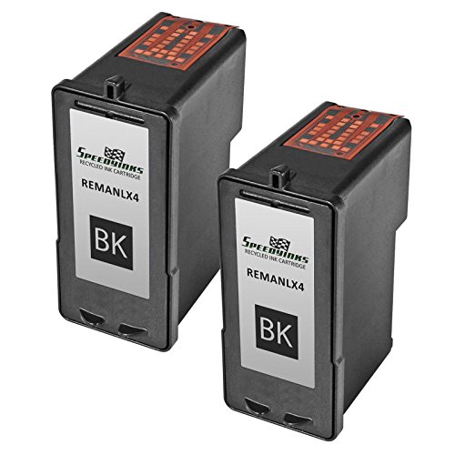 Speedy Inks - 2 Pack Remanufactured Lexmark #4 / 18C1974 Black Ink Cartridge For Lexmark X2690, X4690, X5690, Z2390, and Z2490 Printers