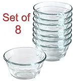 Pyrex Pyrex bakeware custard cups, 10-ounce, pack of 8, 2.6 Pound