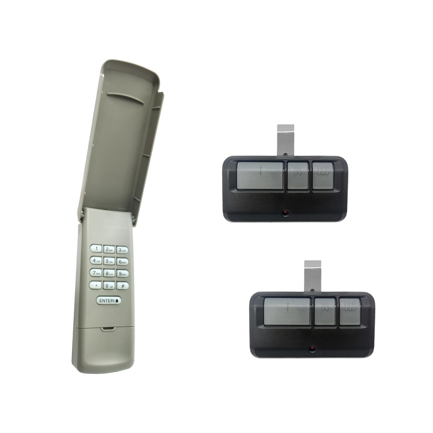 Photo 1 of 877max Garage Door Opener Keypad+893MAX Remote Compatible with Liftmaster, Chamberlain Garage Door Opener. 893max (2Pack) Replace 893LM 373LM 890MAX 371LM. 877max Replace 877LM 878MAX 376LM 976LM.