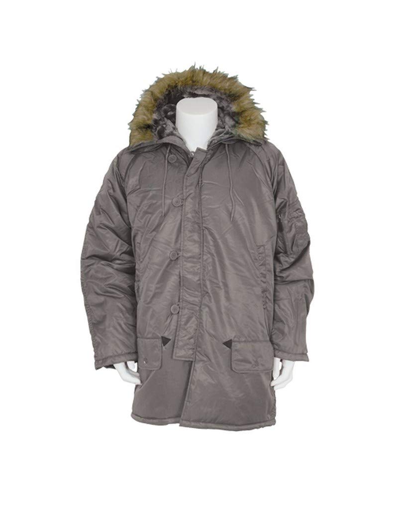 fox outdoor clothing on Fox Outdoor 63 19m Gi Style N 3b Parka Grey M Buy Online In Cayman Islands At Cayman Desertcart Com Productid 180562950
