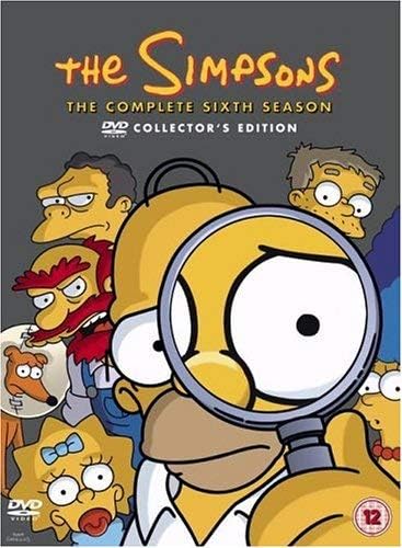The Simpsons Season 6 DVD Box Set Twentieth Century Fox 25 Episodes