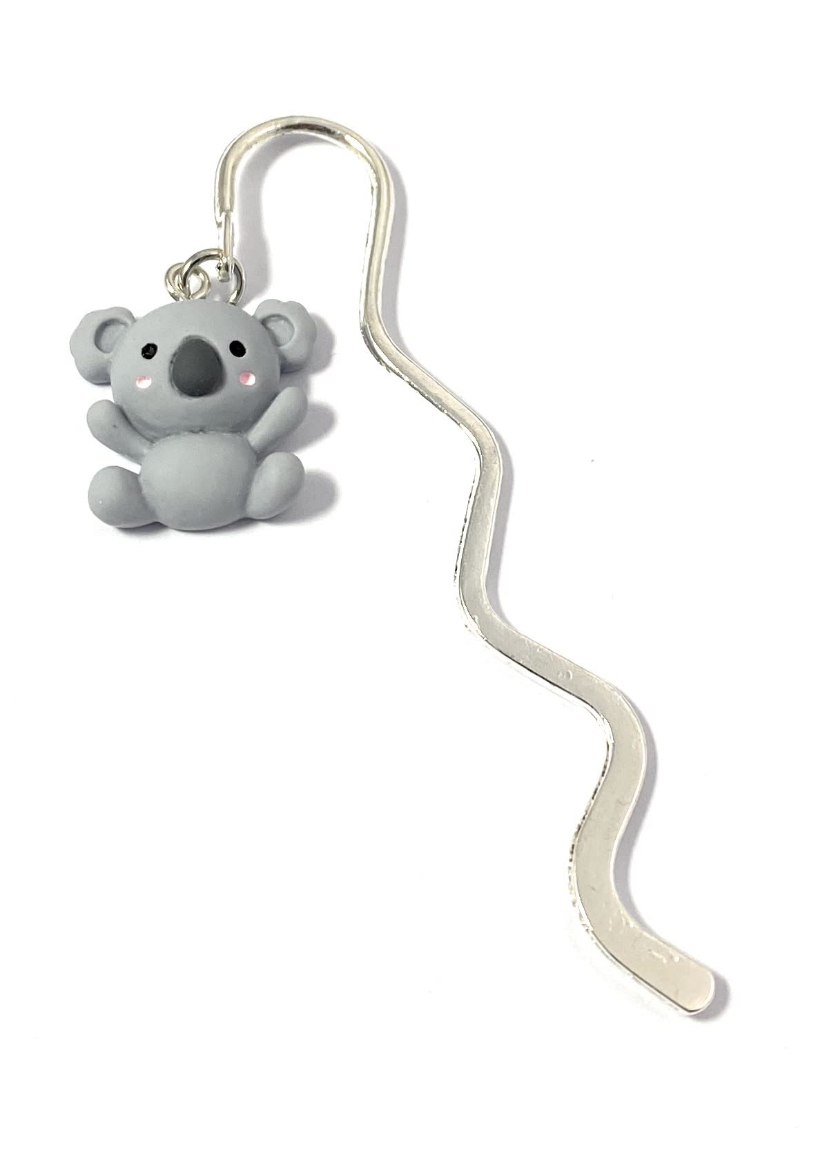 FizzyButton Gifts Koala mini Bookmark with Resin Charm in Organza Gift Bag