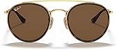 Ray-Ban RB3647N Double Bridge Round Sunglasses