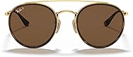 Ray-Ban RB3647N Double Bridge Round Sunglasses