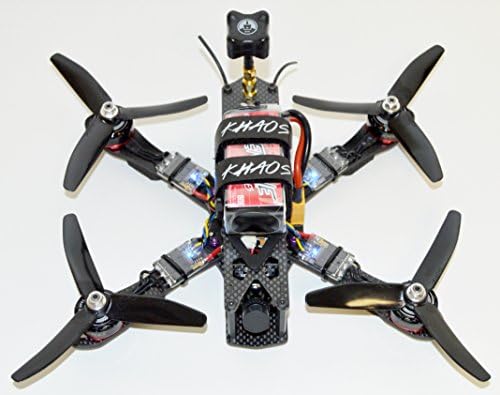 Khaos Race Quad by KumbaCam Kustom - Impulse RC 5" Alien, KISS FC / KISS 24A ESC's, EMAX RS2205-S 2300KV, TBS Triumph Antenna and more...