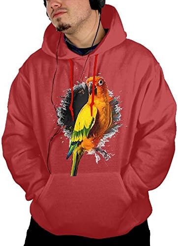 Mens Maverick The Parrot Logan Paul Hooded Sweatshirt Hoodie