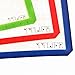 TTLIFE Set of 3 Silicone Baking Mat with Measurements- 2 X Standard Half Sheet, 1 X Toaster Oven - Nonstick Heat Resistant Liners for Cookie Sheets, Easy to Clean and Reusable, FDA Approved
