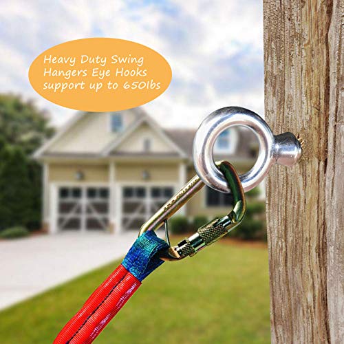 Stainless Steel Eye Screws, Durable Eye Hooks Screw in Heavy Duty, Eye