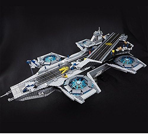 07043 3057Pcs Super Heroes The SHIELD Avengers Helicarrier Model Building Kits Blocks Bricks Boy Toys Compatible 76042