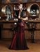 PrettyGuide Women's Evening Dress 1920s Sequin Deco Mermaid Hem Maxi Long Ball Gown Burgundy XL