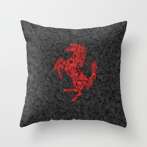 Pillow Case Homage to Ferrari Cushion with 18IN for Home Decoration Sofa