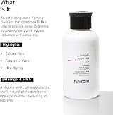 Minimalist Salicylic Acid Face Wash 2% for Oily Skin 100 ml view 2