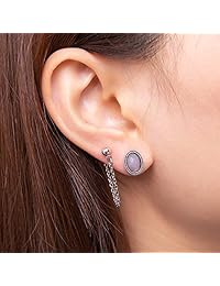 UUS - 20 pares de pendientes de tuerca para mujeres y niñas, bonitos pendientes de aro grande, elegantes y vintage, juego de pendientes bohemios para viajes de verano, regalo de cumpleaños