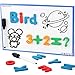 235 Pcs Magnetic Letter Number with Magnet Board, 2 Erasable Magnetic Pen and Storage Box, Foam ABC Alphabet Gift for Refrigerator Fridge, Classroom Toy for Toddler Kid Child Spelling & Learning Game