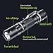 Revtronic 650 Lumens Compact Tactical Flashlight, Cree LED Ultra Powerful Flashlights for Outdoor, Law Enforcement, Emergency, Hardware Tools and Personal Use, Powered by 18650 Rechargeable Battery