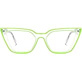 Zeelool Stylish Acetate Oversized Cat Eye Blue Light Blocking Glasses for Women 100% UV400 Protection Eyewear Yosef WA609979