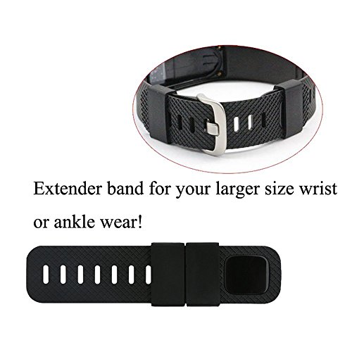 Baaletc Extender Band for Fitbit Charge HR/ 2 Fitness Tracker Wristbands - Designed for Larger Size Wrists or Ankle Wear, No Wristband or Tracker Included