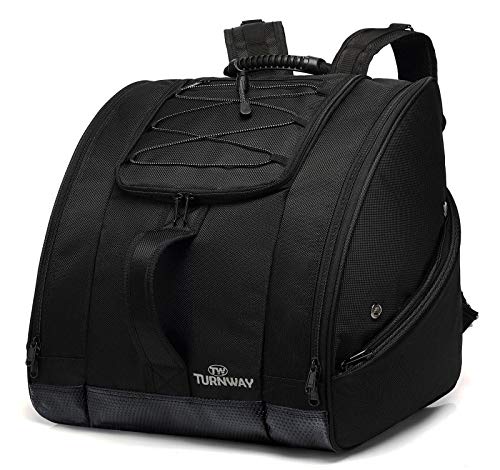 TurnWay Ski/Snowboard Boot Bag/Skating Bag | Excellent for Store Gear, Jacket, Helmet, Goggles, Gloves & Accessories | Travel with Waterproof Exterior & Bottom, Venting & Grommets for Snow Drainage - Thumbnail 7