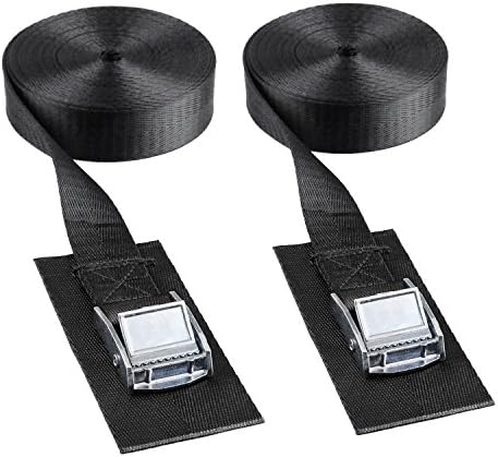 SportsEveryday SUP/Paddleboard/Kayak/Surf Tie-down Strap,Cam Strap,15ft x 1'',set of 2