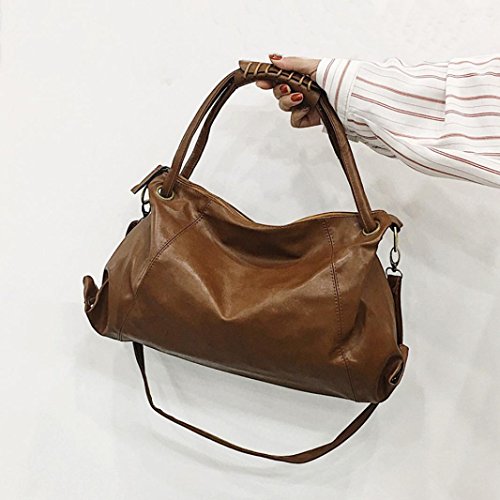 Women Handbag ,Todaies Woman Tote Casual Bags Crossbody Bag Hobos Bag Handbag Shoulder Bag 2018 (45cm(L)9cm(W)30cm(H), Brown)