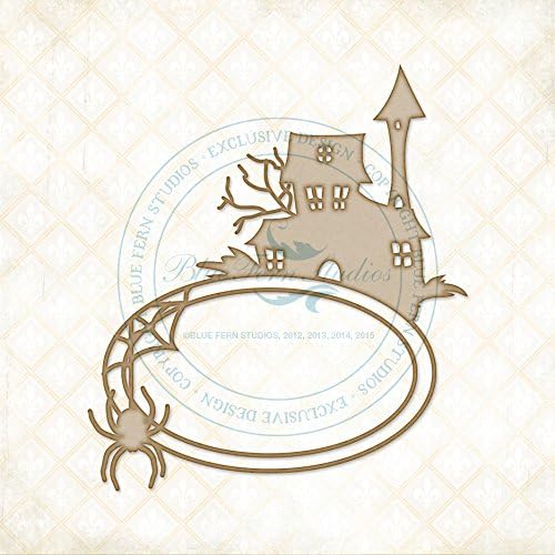Blue Fern Studios Chipboard - Halloween Frame