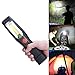 SUPAREE LED Cordless Work Light COB Rechargeable Portable Hand Held Work Lamp with Hanging Hook, Magnetic Holders, 110V & 12V Charging, Multifunction Flashlight
