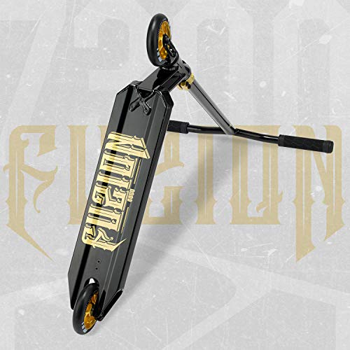 Fuzion Z300 Pro Scooter Complete Trick Scooter -Stunt Scooters for Kids 8 Years and Up, Teens and Adults - Durable, Freestyle Kick Scooter for Boys and Girls (2020 - Black/Gold) - Thumbnail 3