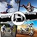 Motorcycle Motocross Goggles, ATV Off Road Bike Glasses for Men, Women & Youth Dirt Bike Riding, Cycling, Ski Snowboard Sports Outdoor Goggles, Windproof Dustproof UV400 Protection Clear Lense