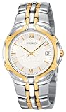 Seiko Men’s SGEB58 Dress Two-Tone Watch, Watch Central