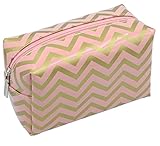 HOYOFO Muliti-functional Portable Travel Makeup Tote Bag Cosmetic Pouch for Purse
