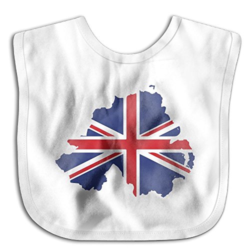 UK Flag Comfortable Soft Baby Bibs Keep Stains Off! Spend Less Time Cleaning After Meals With Babies Or Toddlers