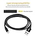 iPhone Charger,ASINC Lightning Charging Cables 5Pack 3FT 3FT 6FT 6FT 10FT to USB Syncing Data and Nylon Braided Cord Charger for iPhone X/8/8Plus/7/7Plus/6/6Plus/6s/6sPlus/5/5s/5c/SE and more (Black)