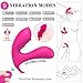 Wearable G-spot clit Vibrator - Remote Control Vagina Anal Dildo Stimulator with 9 Power Vibrations,Magnetic Rechargeable & Waterproof Massager Masturbation Sex Toys for Woman Couples