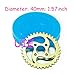 024ST Gear Mold Mould Flexible Silicone Push Mold 40mm - Cake Decoration Polymer Clay Sugarcraft Molds, Jewelry Mould Food Safe
