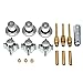 DANCO Bathtub and Shower 3-Handle Remodel/Rebuild Trim Kit for Central Brass Faucets | Knob Handle | 10L-11H, 10L-11C, 10L-13D | Chrome (39616)