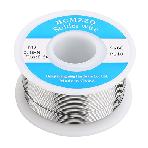 HGMZZQ 60/40 Tin Lead Solder Wire with Rosin for Electrical Soldering 0